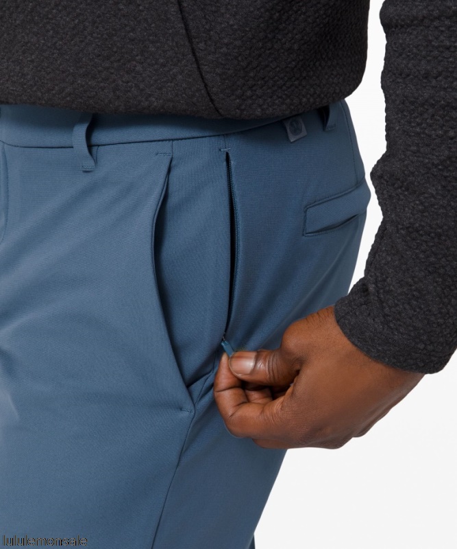 Lululemon Deutschland DELULU1066 | Lululemon Deutschland Iron Blue Commission Classic-Fit Hose 30 Warpstreme Nur Online